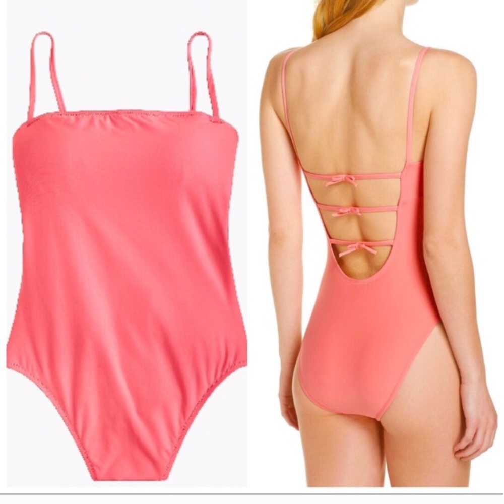 J. Crew bow back swimsuit